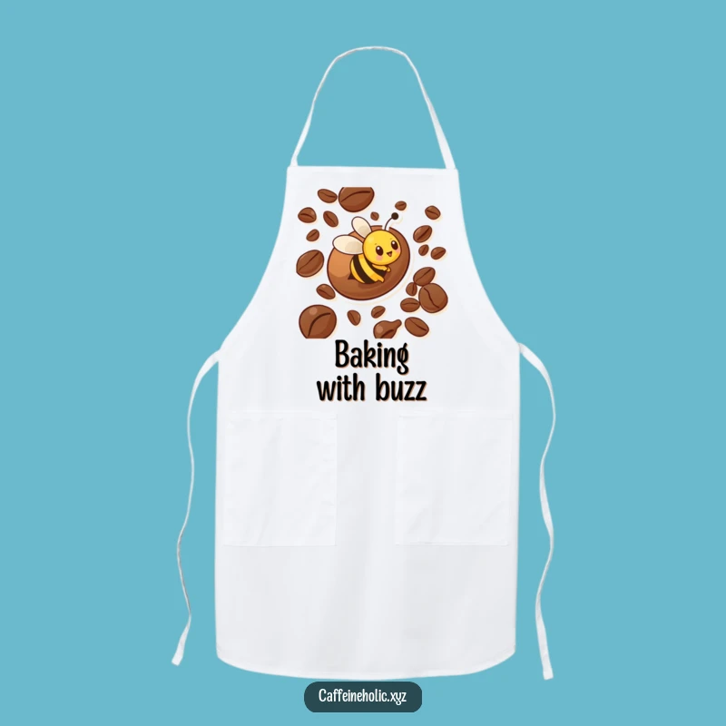 Funny Bee Apron: Hilarious Coffee Bean Kitchen Wear for Busy Cooks