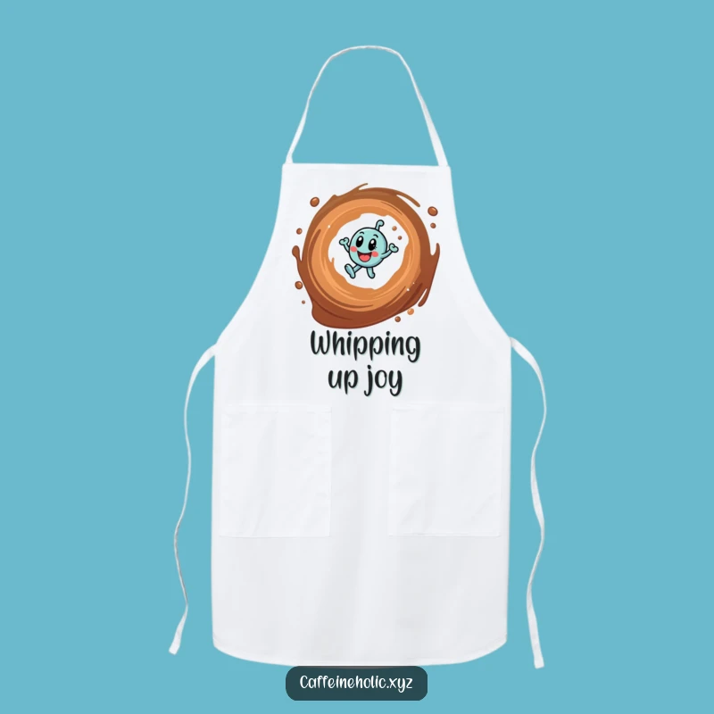 Funny Caffeine Molecule Apron: Cook Up Laughs with This Hilarious Coffee Kitchenware
