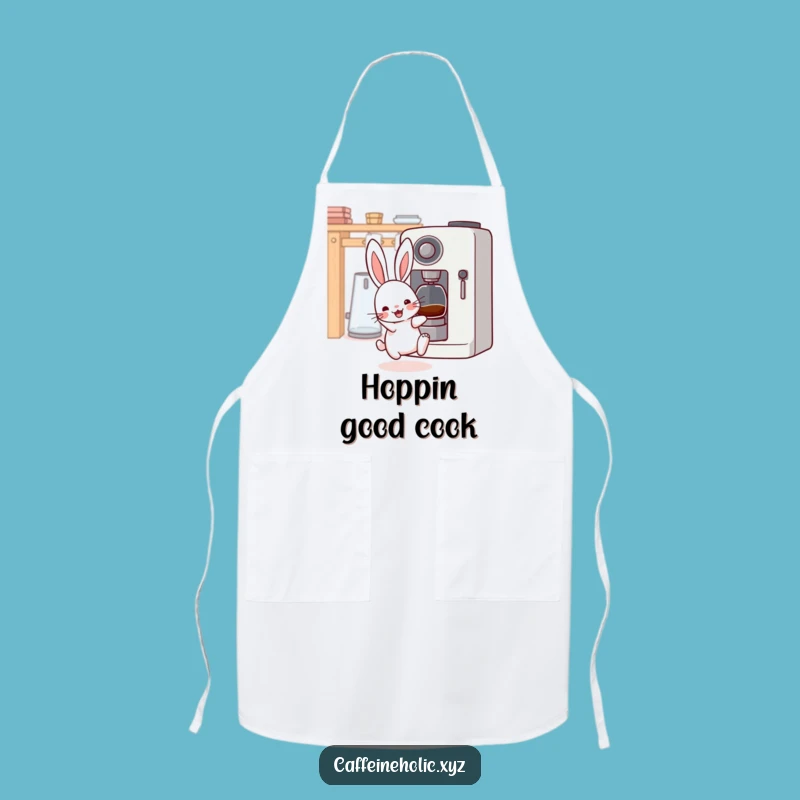 Funny Kawaii Rabbit Apron: Hop into the Kitchen with Joy