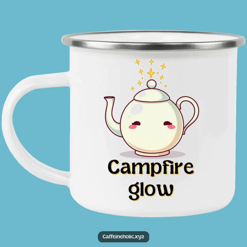 Funny Teapot Energy Camping Mug: Enjoy Warmth and Whimsy Outdoors
