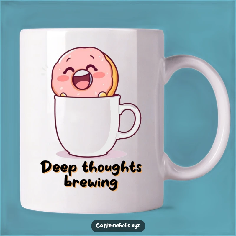 Funny Donut Dunk Mug: A Sweet and Hilarious Gift for Your Coffee Break