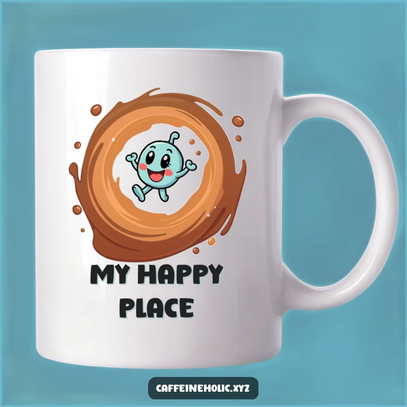 Funny Caffeine Molecule Coffee Mug: A Jittery Gift for Your Favorite Brew Lover