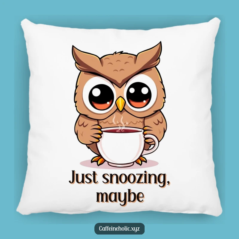 Cute Funny Kawaii Owl Pillow: Cozy Comfort with a Charming Smile