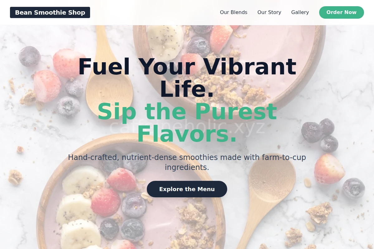 Bean Smoothie Shop