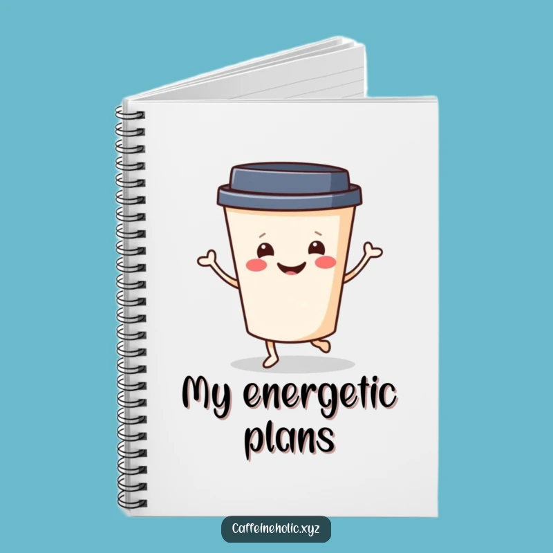 Funny Coffee Notes Notebook: Smiling Cup Journal, Ideal Gift