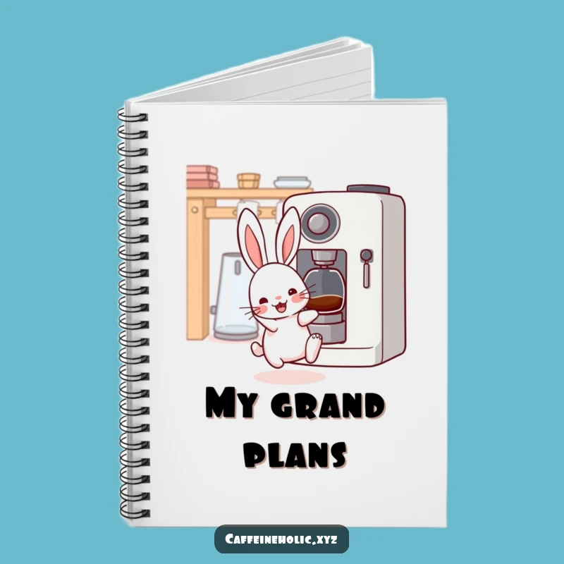 Funny Kawaii Rabbit Notebook: Jot Down Ideas with Bunny Energy