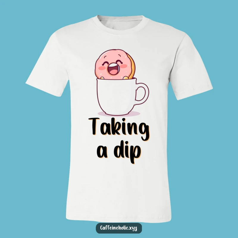 Funny Donut Dunk T-Shirt: Wear Your Love for Pastries with This Hilarious Tee